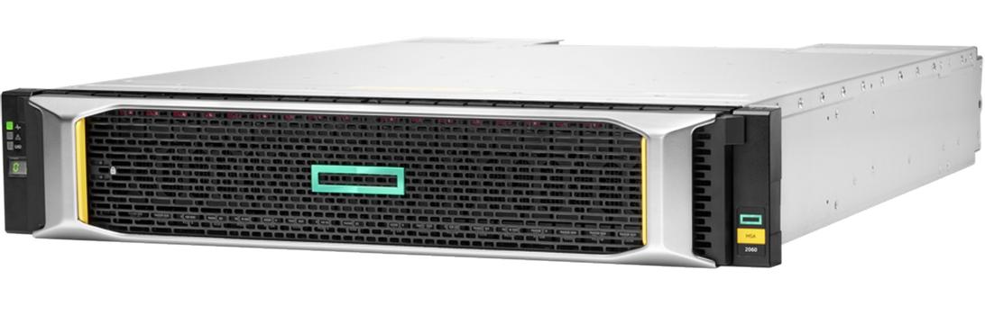 Hewlett Packard Enterprise Modular Smart Array 2060 SAS 12G 2U 24-disk SFF Drive Enclosure - Storage enclosure - 24 bays (SAS-3) - rack-mountable - 2U (R0Q40B)
