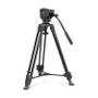 MANFROTTO Tripod Kit 500X & MVT502AM Twin Alu. Leg & Bag