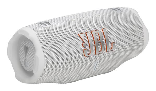 JBL Charge 6 Trådløs bluetooth høyttaler (hvit) Bærbar bluetooth-høyttaler med powerbank,  vann-/ støvtett,  28 timers batteri, Auracast (JBLCHARGE6WHT)