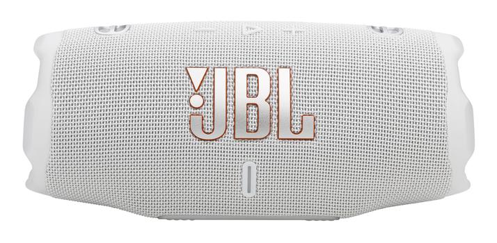 JBL Charge 6 Trådløs bluetooth høyttaler (hvit) Bærbar bluetooth-høyttaler med powerbank,  vann-/ støvtett,  28 timers batteri, Auracast (JBLCHARGE6WHT)