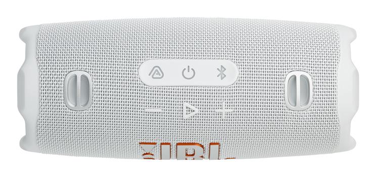 JBL Charge 6 Trådløs bluetooth høyttaler (hvit) Bærbar bluetooth-høyttaler med powerbank,  vann-/ støvtett,  28 timers batteri, Auracast (JBLCHARGE6WHT)