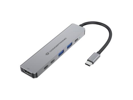 CONCEPTRONIC 6-In-1 Usb 3.2 Gen 1 Docking  (DONN33G)