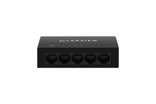 LANVIEW Unmanaged 5 port Switch (LVN-DESK-5PORT-1G)