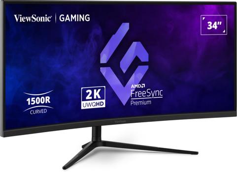 VIEWSONIC 34" 21:9, 3440 x 1440 (VX3418C-2K)