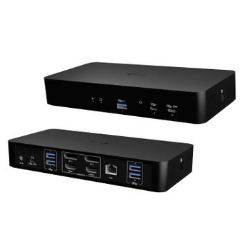 I-TEC UNIVERSAL INTELLIGENT DUAL DISPLAY DOCKING STATION POW ACCS (CAINTGDUAL4KDOCPDIT)