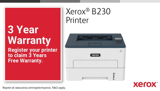 XEROX B230 - skriver - S/H - laser (B230V_DNI)
