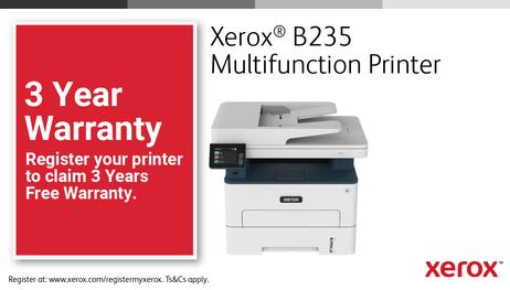 XEROX B235 - multifunksjonsskriver - S/H (B235V_DNI)