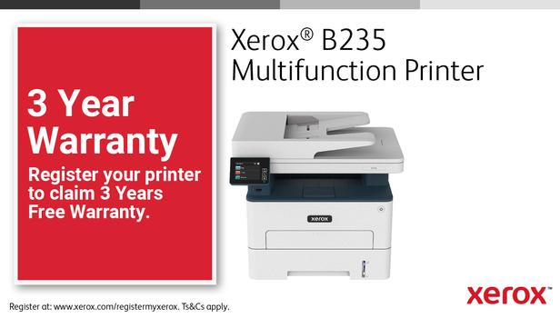 XEROX B235 - multifunksjonsskriver - S/H (B235V_DNI)