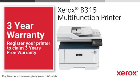 XEROX B315V_DNI - multifunksjonsskriver - S/H (B315V_DNI)