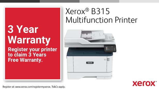 XEROX B315V_DNI - multifunksjonsskriver - S/H (B315V_DNI)