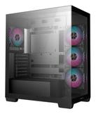 Deepcool CG580 4F Mid Tower Black, ATX, 4 ARGB-vifter (R-CG580-BKADA4-G-1)