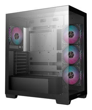 Deepcool CG580 4F Mid Tower Black, ATX, 4 ARGB-vifter (R-CG580-BKADA4-G-1)