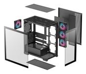 DEEPCOOL Cg580 4F Midi Tower Black (R-CG580-BKADA4-G-1)