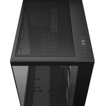 Deepcool CG530 4F Mid Tower svart ATX-kabinett med 4 ARGB-vifter (R-CG530-BKADA4-G-1)