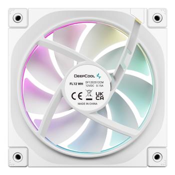 DEEPCOOL Fl12 Wh Computer Case Fan 12 (R-FL12-WHAPN1-G)