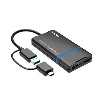 MICROCONNECT USB-C or USB A 2in1 to HDMI (MC-USB3.1CHDMIX2-2IN1)