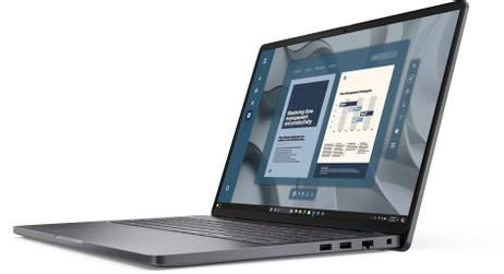 DELL Pro 16 PC16255 AMD Ryzen™ 5 PRO PRO 215 Laptop 40,6 cm (16") Full HD+ 16 GB DDR5-SDRAM 512 GB SSD Wi-Fi 6E (802.11ax) Windows 11 Pro Deutsch Schwarz (0JP8Y)