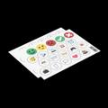 FLIC Button Sticker Sheet