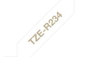 Brother TZe-R234 - båndtape - 1 kassett(er) - Rull (1,2 cm x 4 m)