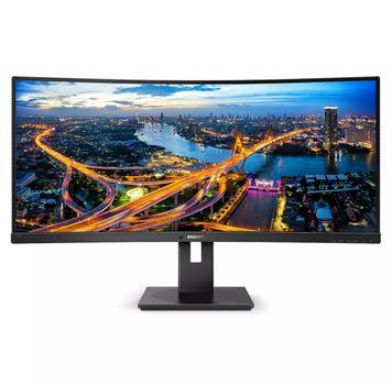 PHILIPS 345B1C/00 34inch 3440x1440 CURVED VA 5ms GtG HAS DP/HDMI USB HUB Speakers VESA PowerSensor LightSensor (345B1C/00)