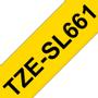 BROTHER TZe-SL661 - Self-adhesive - black on yellow - Roll (3.6 cm x 8 m) 1 cassette(s) laminated tape - for P-Touch PT-D800W, PT-P900W, PT-P950NW