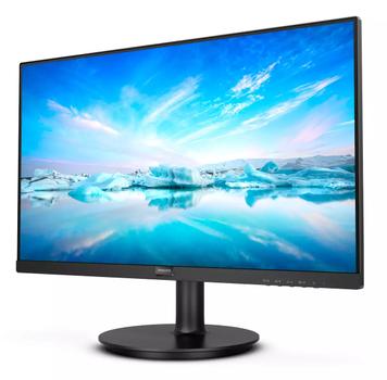 PHILIPS V-line 241V8L - LED-monitor - 24" (23.8" zichtbaar) - 1920 x 1080 Full HD (1080p) @ 75 Hz - VA - 250 cd/m˛ - 3000:1 - 4 ms - HDMI, VGA - textuurzwart (241V8L/00)