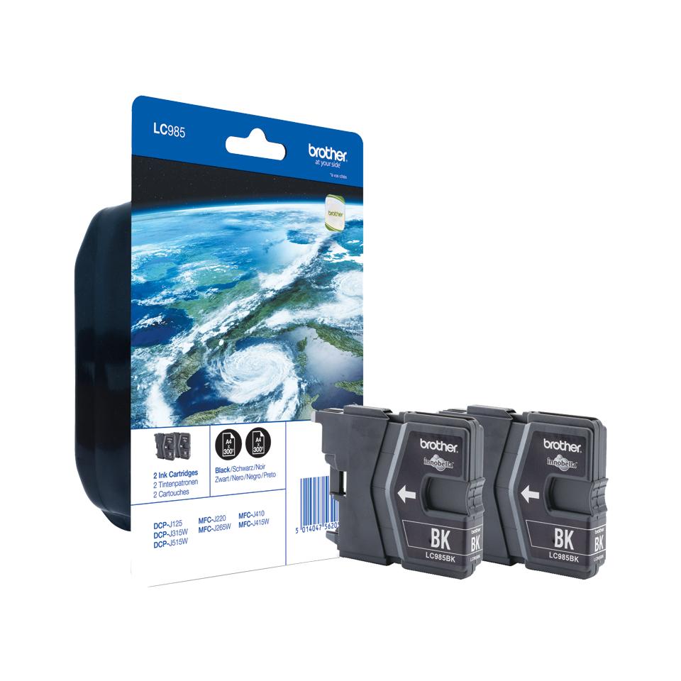 Brother - Ink Cart/Black Blister 2Pk DCP-J315W