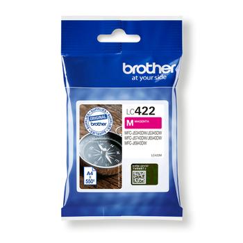 BROTHER LC422M - Magenta - original - ink cartridge - for Brother MFC-J5340DW,  MFC-J5345DW,  MFC-J5740DW,  MFC-J6540DW,  MFC-J6940DW (LC422M)