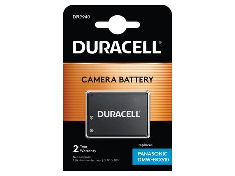 DURACELL Li-Ion Akku 850 mAh for Panasonic DMW-BCG10 (DR9940)