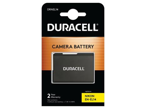 DURACELL Li-Ion Akku 1300 mAh for Nikon EN-EL14 / EN-EL14a (DRNEL14)