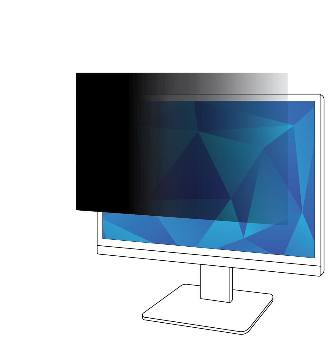 3M - personvernfilter for 20" Monitors 16:9 - personvernfilter for skjerm - 20"-bredde