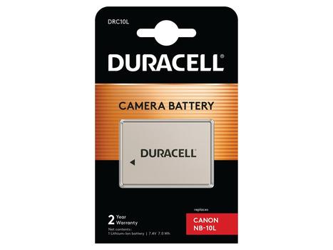 DURACELL Li-Ion Akku 820 mAh for Canon NB-10L (DRC10L)