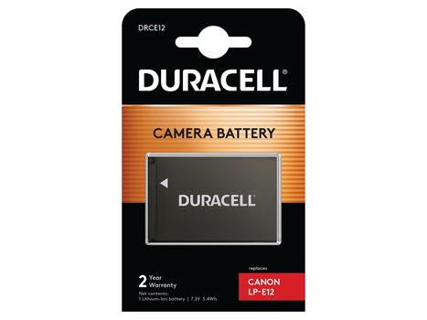 DURACELL Li-Ion Akku 750 mAh for Canon LP-E12 (DRCE12)