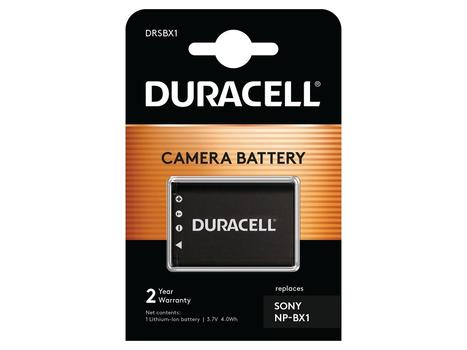 DURACELL Li-Ion Akku 1090 mAh for Sony NP-BX1 (DRSBX1)