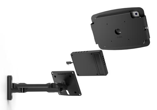 COMPULOCKS IPAD 10.9IN GEN 10 WALL MOUNT SPACE ENCLOSURE SWING PLUSHUB ACCS (827B209IPDSBH01)