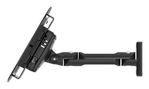 COMPULOCKS Galaxy Tab A8 10.5" Space Enclosure Swing Wall Mount Plus Hub - Monteringssats (hölje) - för surfplatta - låsbar - svart - skärmstorlek: 10.5" - väggmonterbar - för Samsung Galaxy Tab A8 (827B105GA8SBH01)