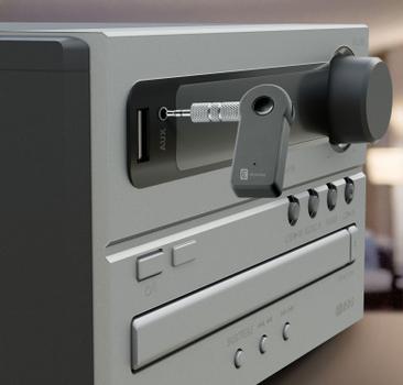 CELLULAR LINE - Trådløs Bluetooth-lydmottaker svart (BTMUSICRECEIVERK)