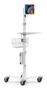 COMPULOCKS UNIVERSAL TABLET CLING MED CART MEDICAL ROLLING CART EXTENDED ACCS (MCRSTDEXWUCLGVWMW)