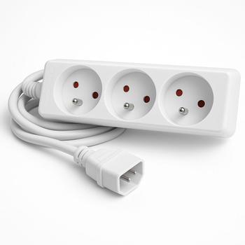 Infosec ADAPTATEUR IEC-C14 / 3 prises  (61402)