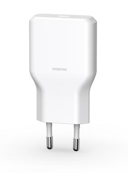 UNISYNK USB-C Wall charger 36W Slim White Bulkpack (10403)