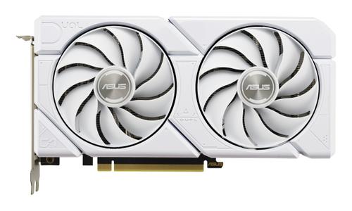 ASUS Dual GeForce RTX 4070 SUPER EVO 12GB - Graphics card - GeForce RTX 4070 Super - 12 GB GDDR6X - PCIe 4.0 - HDMI, 3 x DisplayPort - white (90YV0KC9-M0NA00)