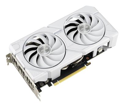 ASUS Dual GeForce RTX 4070 SUPER EVO 12GB - Graphics card - GeForce RTX 4070 Super - 12 GB GDDR6X - PCIe 4.0 - HDMI, 3 x DisplayPort - white (90YV0KC9-M0NA00)