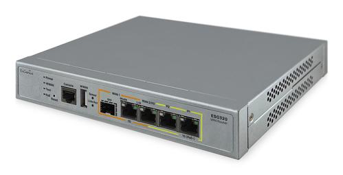 ENGENIUS Managed Desktop 3 x 1 GbE ports, SFP WAN port SD-WAN Gateway with 1 x PoE+ (ESG320)