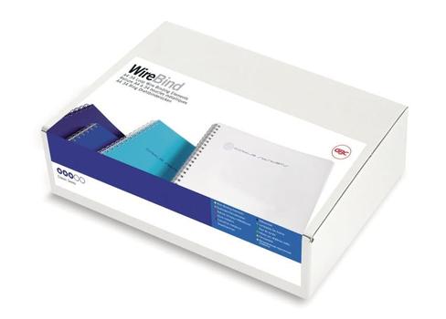 GBC Metallspiral 3:1 NO6 9.5mm A4 Svart 100 stk (RG810610)