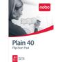 NOBO Flippoverblokk Nobo Plain 58x80cm 40 ark (34631165*5)