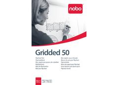 NOBO Flipoverblok 50ark på rulle 65x96cm kvard 60g