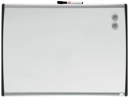 NOBO Whiteboard Buet ramme 58,5x43cm Hvit (1903783*6)