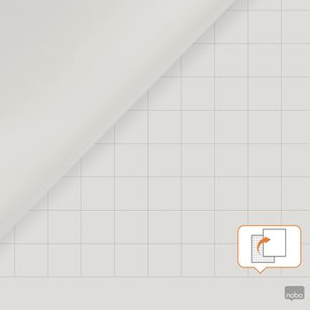 NOBO Blädderblock 58x81cm bl/rut 70g 50ark recycled (1915659)