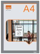 NOBO itseliimautuva A4-magneettikehys, 2kpl, hopea