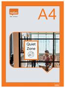 NOBO Magnetramme Nobo selvkl A4 orange (2)